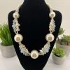 Stellar Rose Bulky Pearl Necklace| SR49