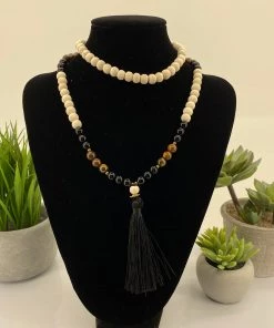 Stellar Rose Jewellery Mala Beads | Black | SR59