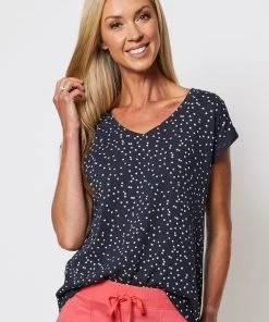 Gordon Smith Small Star Tee | Midnight | GS42 Clothing