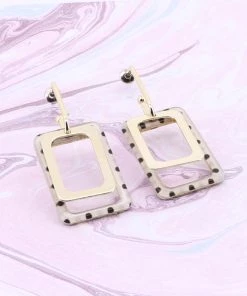 Stellar Rose That 70's Earring - Cream Jewellery