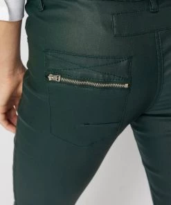 Italian Star Stevie Wax Jeans | Pine Green | IS14