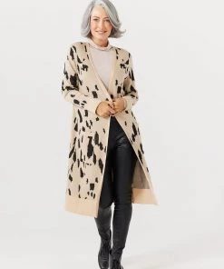 Brave & True St Moritz Cardigan | Animal | BT14 Clothing