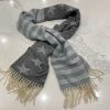 Spice Up Stripy Star Scarf | Grey | CR10