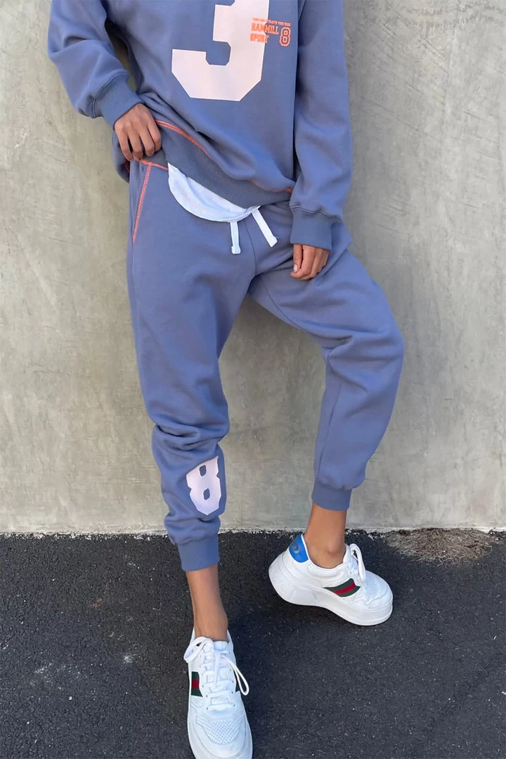 Hammill + Co Clothing Sporty Track Pant | Blue | HC26 1 Hammill + Co Clothing Sporty Track Pant | Blue | HC26