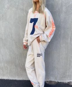 Hammill + Co Clothing Sporty Track Pant | Natural | HC26