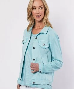 Threadz Sweatshirt Jacket | Lagoon | TZ34