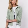 Threadz Sweatshirt Jacket | Sage | TZ34 Jackets/Coats