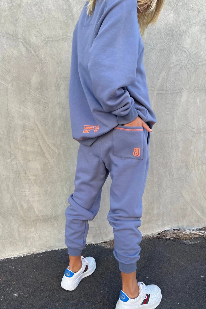 Hammill + Co Clothing Sporty Track Pant | Blue | HC26 3 Hammill + Co Clothing Sporty Track Pant | Blue | HC26