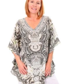 Fashion Spectrum Tahiti Butterfly Kaftan - FS2