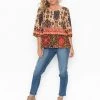 Escape By OQ Tashkent Top | Print | EP6 Tops