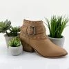 Human New Arrivals Temp Leather Boots | Natural | HS16