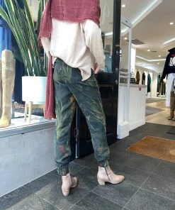 Desigual Tencel Jogger Pants | Camoflower | D33