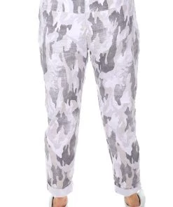 The Italian Cartel Amarie Camo Pants | White 5 The Italian Cartel Amarie Camo Pants | White