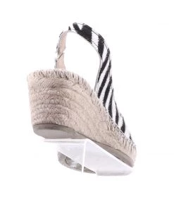 The Natural Shoe Company Belinda Espadrille Wedge | Zebra | Nat1 Shoes 9 The Natural Shoe Company Belinda Espadrille Wedge | Zebra | Nat1 Shoes