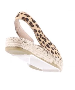 The Natural Shoe Company Bo Espadrille Slide | Leopard