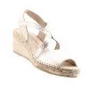 The Natural Shoe Company Claudia Wedge - Platino Shoes
