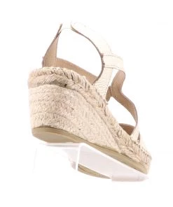 The Natural Shoe Company Claudia Wedge - Platino Shoes