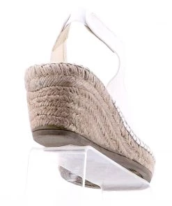 The Natural Shoe Company Naomi Wedge - White 9 The Natural Shoe Company Naomi Wedge - White