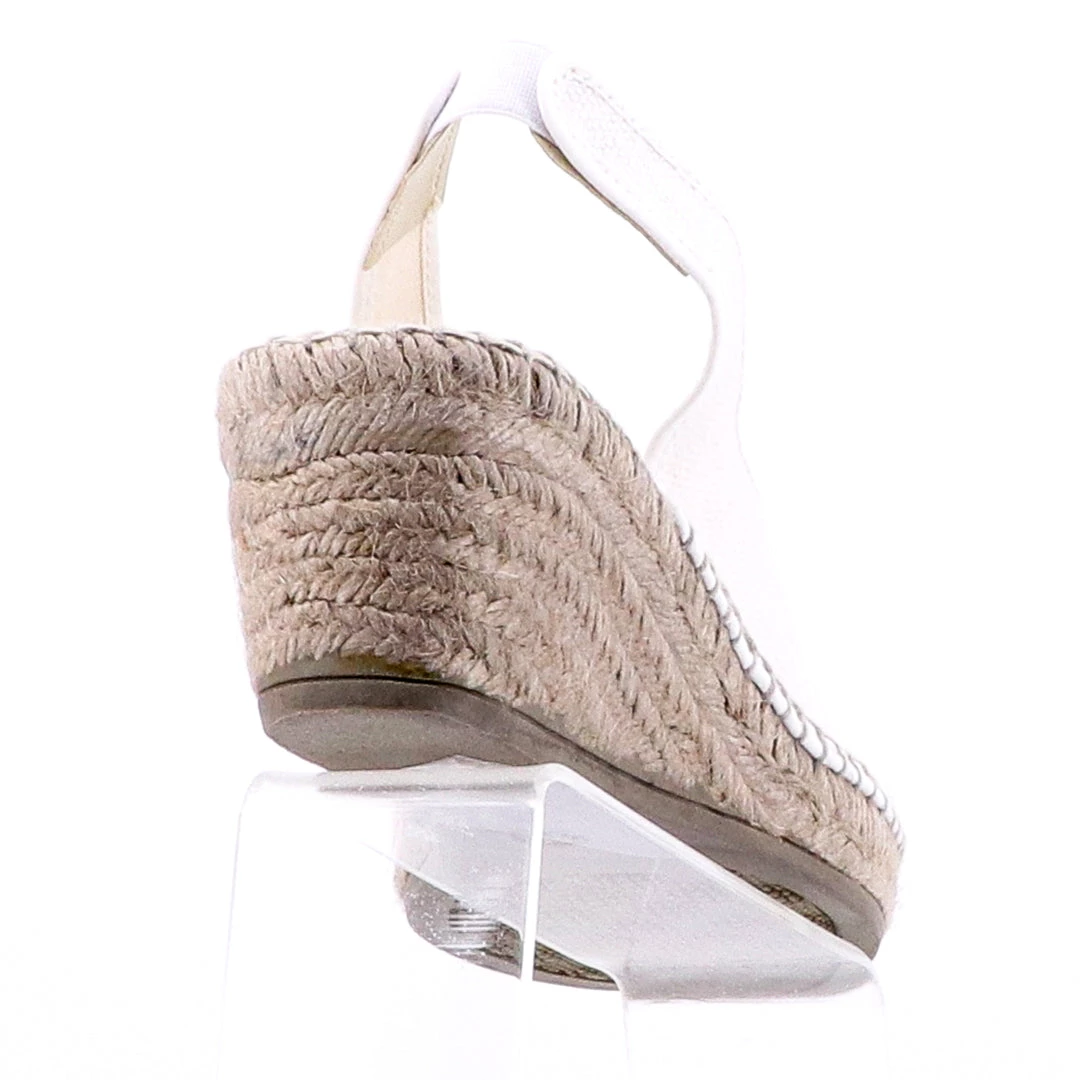 The Natural Shoe Company Naomi Wedge - White 5 The Natural Shoe Company Naomi Wedge - White