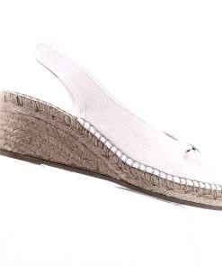 The Natural Shoe Company Naomi Wedge - White
