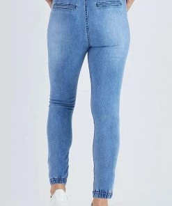 Threadz Cuffed Jogger Jeans | Denim | TZ29 Clothing