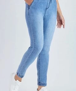 Threadz Cuffed Jogger Jeans | Denim | TZ29 Clothing