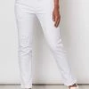 Threadz Clothing Distressed Detail Jean | White | TZ47