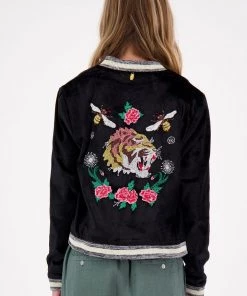 Rubyyaya Clothing Tiger Jacket | Black | RY34