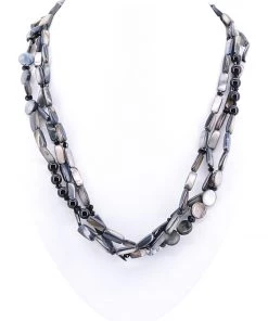 Stellar Rose Jewellery Pewter Layered Necklace