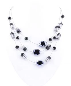 Stellar Rose Thin Wired Necklace Jewellery