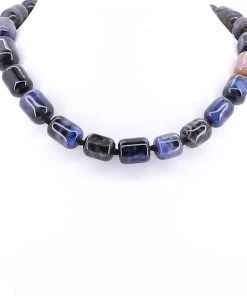 Stellar Rose Jewellery Cracked Stone Necklace