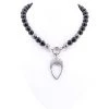Pizazz Boutique Jewellery Black Angel Necklace