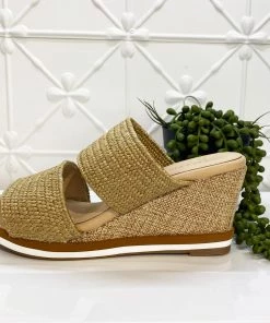 Laguna Quays Resort Tods Raffia Wedge - Natural- LQ1 Shoes