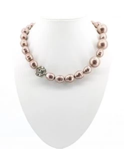Touche' Mariah Beaded Dimond Clasp Necklace Jewellery
