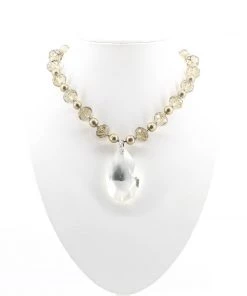 Touche' Champagne Crystals And Diamante Clasp -C5