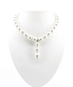 Touche' Drop Pearl Necklace -A11
