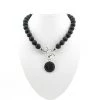 Touche' Jewellery Volcanic Penny Necklace - B9