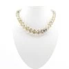 Touche' Jewellery Topaz Crystals Necklace With Diamantes -C7