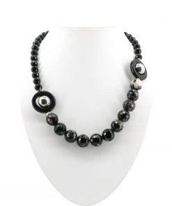 Touche' Jewellery Mid Orbit Beaded Necklace B4