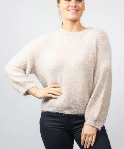 Olive Et Julie Knitwear/Jumpers A Touch Of Gold Knit | Blush | OJ6