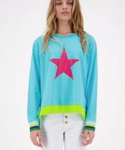 Rubyyaya Knitwear/Jumpers Valencia Jumper | Aqua | RY35