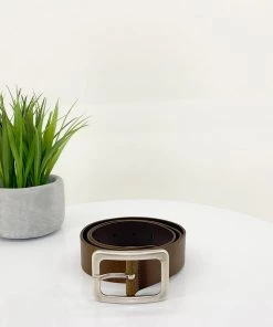 Vanzetti Belts Square Buckle Leather Belt | Baileys | V1