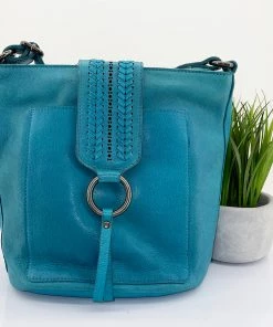 Modapelle Vintage Bucket Bag | Turquoise | ML11