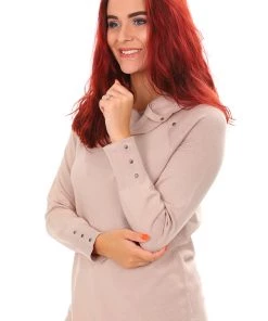 Vivid Knitwear/Jumpers Studded Roll Neck Top | Hazelnut 6 Vivid Knitwear/Jumpers Studded Roll Neck Top | Hazelnut