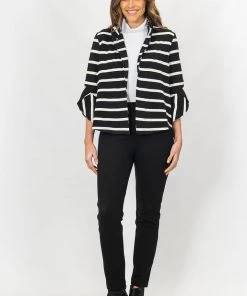 Maglia Flared Stripe Jacket Clothing 5 Maglia Flared Stripe Jacket Clothing