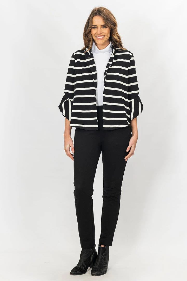 Maglia Flared Stripe Jacket Clothing 3 Maglia Flared Stripe Jacket Clothing