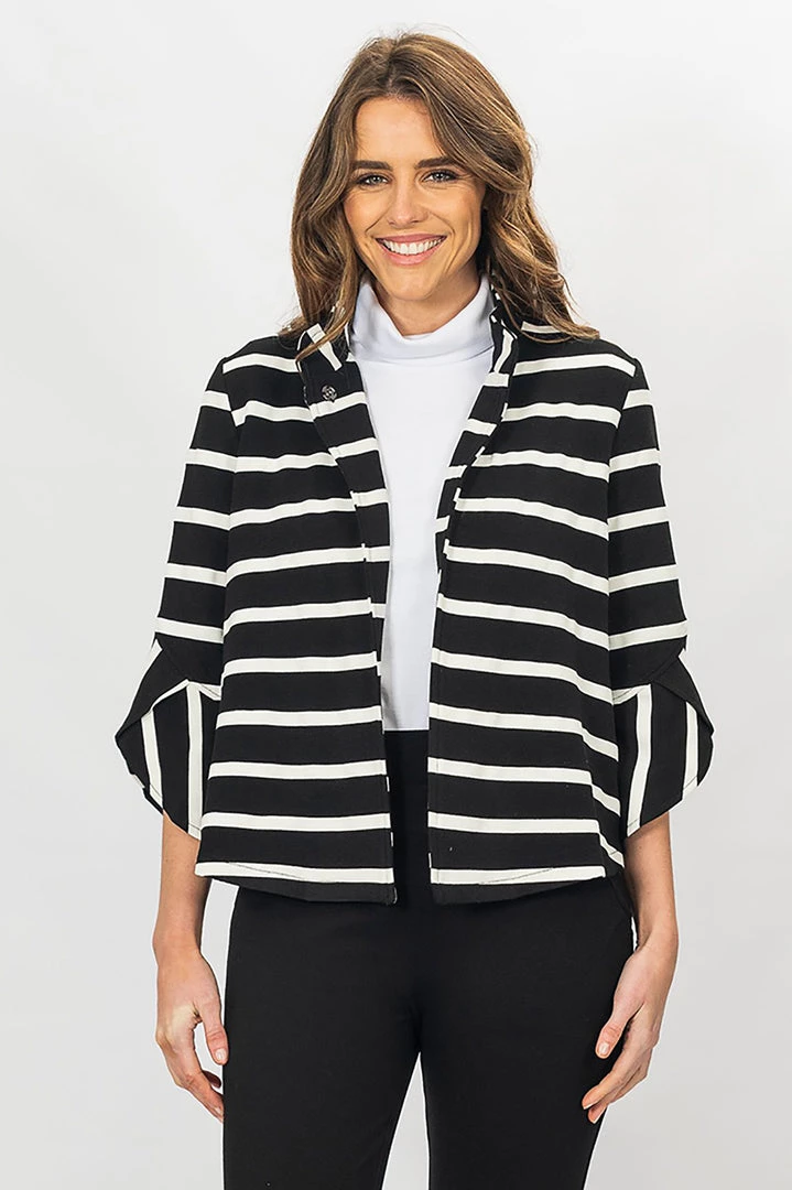 Maglia Flared Stripe Jacket Clothing 2 Maglia Flared Stripe Jacket Clothing