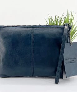Modapelle Weave Wristlet - Demin - ML37