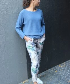 Wednesday Lulu Clothing Knitted Sweater | Blue | WL37