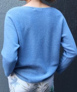 Wednesday Lulu Clothing Knitted Sweater | Blue | WL37